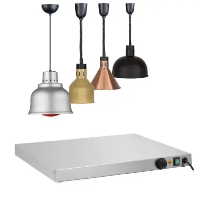 Warmhalteplatten / Wärmelampen Warmhalteplatten / Wärmelampen