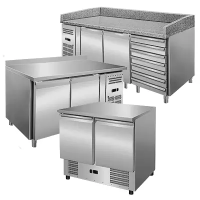 Kühltische und Pizzatische