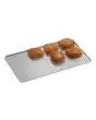 Perforiertes Aluminiumblech GN 1/1 cm 53x32,5x1 h - Temperaturbeständig bis 260°C