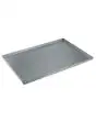 RECHTECKIGE BLECHE AUS ALUMINIERTEM BLECH FÜR KONDITOREIEN UND PIZZERIEN - Abmessungen in mm (BxTxH): 600 x 400 x 40