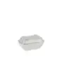 DECKEL FÜR RECHTECKIGE POLYCARBONATSCHALE - ABMESSUNGEN in cm (B x T x H): 13,9 x 9,3 x 2,4 - WEISSE FARBE