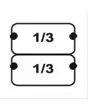 KÖRBE-SET: 2 x 1/3 GN
