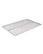 LEICHTE GRILLROSTE AUS NICHTMAGNETISCHEM STAHL GASTRONORM 1/1, 530x325 mm - Struktur: ø 6 mm - 20 Stäbe: ø 3 mm - 1 Querstab: ø 6 mm - Gewicht: Kg. 0,86 - geeignet für Öfen mit C-förmigen Schienen