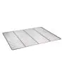 LEICHTE GRILLROSTE AUS EDELSTAHL AISI 201 NICHTMAGNETISCH, 600x400 mm - Struktur: ø 5 mm - 29 Stäbe: ø 2 mm - 2 Querstäbe: ø 5 mm - Gewicht: 0,85 kg - geeignet für Öfen mit C-förmigen Schienen