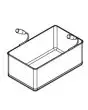 1 Nudelkorb GN 1/1 - Produktmaße in cm (B x T x H): 29 x P 49 x 20 H