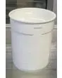 Runde Plastikbehälter Mod. 4-6-8-10 - Bestehend aus Carapina und dem entsprechenden Deckel - Fassungsvermögen: 6,3 Liter - Produktmaße: ø 20 x 24,2 h cm