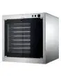 GÄRSCHRANK - Cod. GÄRSCHRANK83 - KAPAZITÄT: 8 BLECHE IM FORMAT 60x40 cm - Blechabstand: 7,5 cm - einphasiger Anschluss: 230 V 50/60 Hz - Leistung: 1,6 kW - max. Temperatur: 60°C -  Abmessungen in cm (B x T x H):  83 x 75 x 90