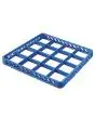 Geschirrspülkorb-Erhöhung 16 Fächer - Für Modell B16 - Farbe blau - Abmessungen cm L 50 x T 50 x H 4,5