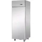KÜHLSCHRANK AUS EDELSTAHL AISI 304 - UMLUFTKÜHLUNG - Mod. BG06ETN - NUTZVOLUMEN 600 Liter - 1 TÜR - TEMPERATUR 0/+10°C - ABMESSUNGEN IN CM. (B x T x H): 71 x 70 x 203/210 -CE-Kennzeichnung