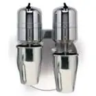 Mixer für Frappès - Wandmontage MOD. GM3133M - 2 Edelstahlbecher (2 x 0,800 Liter) - Geschwindigkeit: 18000 U/Min- Leistung: 300 W - einphasiger Anschluss 230V 50/60 Hz - CE Kennzeichnung
