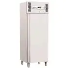 KÜHLSCHRANK AUS LACKIERTEM BLECH UND ALUMINIUM - STATISCHE KÜHLUNG - Mod. G-GNB600TN -  GASTRONORM 2/1 (65 x 53 CM) - 1 TÜR - Bruttokapazität: 507 LITER - TEMPERATUR: +2°/+8°C - Abmessungen in cm (B x T x H): 68 X 80 X 201 - EG-NORM