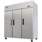 Edelstahl-Kühlschrank-Gefrier-Schrank Atosa YBF9242GR