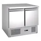 SALADETTE UND KÜHLTISCH - Mod. G-S901 FC - STATISCHE KÜHLUNG - GASTRONORM 1/1 (53 x 32,5 cm) - 2 KÜHLTÜREN - TEMPERATUR: +2°/+8°C - Abmessungen in cm. (B x T x H): 90 x 70 x 85 - EG-Norm