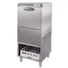 Geschirrspülmaschine - professionelle Ausführung - Edelstahl AISI 304 18/10 - Mod. 4SB - mit Laugenpumpe - Dreiphasenanschluss - max. Einschubhöhe: 37 cm - Korbmaße (B x T): 50 x 50 cm - Spüldauer: 120" / 240" - Produktmaße in cm (B x T x H): 59,4 x 63,7 