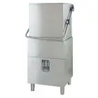 Geschirrspülmaschine - professionelle Ausführung - Edelstahl AISI 304 18/10 - Mod. 62P/S - mit Laugenpumpe - Dreiphasenanschluss - max. Einschubhöhe: 43 cm - Korbmaße (B x T): 50 x 50 cm - Spüldauer: 60" / 120" - Produktmaße in cm (B x T x H): 69,5 x 76 x