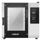 ELEKTRO KOMBI-BACKOFEN MIT HEISSLUFT UND DAMPF, TOUCH-BEDIENUNG - Cod. BISTROT 665E - GEEIGNET FÜR BÄCKEREIEN UND KONDITOREIEN - Kapazität: 6 Bleche im Format 40x60 cm  oder 46x66 cm - Leistung: 10 kW - Anschlusswerte: 230/400 V 50/60 Hz - max.Temperatur: