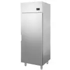 KÜHLSCHRANK-GEFRIERSCHRANK AUS EDELSTAHL - FÜR FLEISCH / FISCH - MODELL 71BTER - BELÜFTET - 1 TÜR - FASSUNGSVERMÖGEN VON 700 LITERN - TEMPERATUR -15°/-18°C - ABMESSUNGEN cm B 72 X T 80 X H 202
