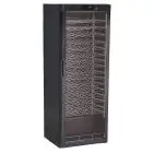 WEINKÜHLSCHRANK - Mod. G-BJ408 - Fassungsvermögen Flaschen N. 96 von 0,75 Litern - Unterschiedliche Temperaturen für jeden Regalboden - Temperatur +5/+18 °C - Leistung W 112 - Einphasenstromversorgung 230V/1/50Hz - Produktmaße (BxTxH) cm 60 x 60,3 x 186 -