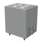 Eisvitrine pozzetti - Mod COMBI 4C - Kapazität lt 181 - Temperatur von -5° bis -20°C - Abmessungen cm L 77 x P 67,9 x h 96,1
