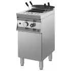 GAS-NUDELKOCHER - Mod 7DDQH1 - 1 Nudelbecken 28 Liter - Produktmaße in cm (B x T x H): 40 x 70 x 85/90
