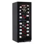 WEINKÜHLSCHRANK - Modell EY160I2VD NL - Belüftet - Temperatur +2°/+12°C / +12°/+20°C - 1 Glastür - Struktur aus schwarz lackiertem Blech - Bruttokapazität 382 Liter - Leistung 130 Watt - Stromversorgung 220/50Hz einphasig - Produktmaße (BxTxH) cm 59,5 x 6