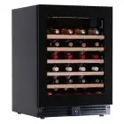 WEINKÜHLSCHRANK - Mod EY51I1VD NL - Belüftet - Temperatur +2/+20 °C - 1 Glastür - Struktur aus lackiertem Blech - Bruttokapazität von 150 Litern - Nettokapazität von 145 Litern - Leistung 95 W - Einphasige Stromversorgung 220/50 Hz - Produktmaße (BxTxH) c