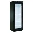 Gefrierschrank-Kühlschrank - Mod GN 400 G BT BLACK - Statisch mit Rührwerk - 1 Glastür - Kapazität 400 L - Temperatur -15°/-22°C - Maße B 60 x T 62,5 x H 186 cm