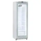 Kühlschrank - Mod GN 400 G TN - Statisch mit Rührwerk - Gastronorm 2/1 (cm 65 x 53) - 1 Glastür - Kapazität 400 L - Temperatur +2°/+10° C - Maße cm B 60 x T 62,5 x H 186