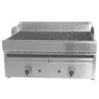 GAS-UND WASSERGRILL - Mod WRGV6777 - Pilotflamme - Abmessungen cm B 77 x T 63 x H 43