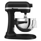 PLANETENMIXER KITCHENAID - Mod K55BM Heavy Duty Schwarz - Metallstruktur - 1 Rührschüssel aus Edelstahl: 5,2 Liter - Leistung: 375 W  - einphasiger Anschluss: 220-240 V - Produktmaße (B x T x H): 28,7 x 37,1 x 41,9