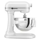 PLANETENMIXER KITCHENAID - Mod K55W Heavy Duty Weiß - Metallstruktur - 1 Rührschüssel aus Edelstahl: 5,2 Liter - Leistung: 375 W  - einphasiger Anschluss: 220-240 V - Produktmaße (B x T x H): 28,7 x 37,1 x 41,9