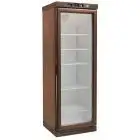 WEINKÜHLSCHRANK AUS HOLZ - Mod. KL2791F - STATISCHE KÜHLUNG - TEMPERATUR: +18°/+22°C - NUTZVOLUMEN: 310 Liter - Anschlusswerte Einphasig 230V/1/50Hz - Leistung: W 150 - Abmessungen in cm (B x T x H): 64 x 61 x 186 - Gewicht 130 kg