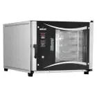 ELEKTRO KOMBI-BACKOFEN MIT HEISSLUFT UND DAMPF, TOUCH-BEDIENUNG - Cod. MISTRAL 5TTR M14 - GEEIGNET FÜR BÄCKEREIEN UND KONDITOREIEN - UMLUFT - Ofenkapazität: 5 Bleche in den Formaten 40 x 60 cm oder 46 x 66 cm - Leistung: 9 kW - dreiphasiger Anschluss: 400