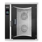 GAS KOMBI-BACKOFEN MIT HEISSLUFT UND DAMPF, TOUCH-BEDIENUNG - Cod. MISTRAL 10TTR M14 VISION - GEEIGNET FÜR BÄCKEREIEN UND KONDITOREIEN - UMLUFT - Ofenkapazität: 10 Bleche in den Formaten 60 x 40 cm oder 66 x 46 cm - Leistung: 13.760 kcal/h - AUTOMATISCHES