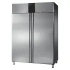 KÜHLSCHRANK AUS EDELSTAHL AISI 304 - UMLUFTKÜHLUNG - Mod CH14RMPLMBT - GASTRONORM 2/1 - NUTZVOLUMEN 1400 L - 2 TÜREN - LÜFTUNG KÜHLUNG - TEMPERATUR -18 ° -22 ° C - Abmessungen B 142 x T 80 x H 210 cm
