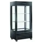 Weinkühlschrank - Mod RV 604B - Fassungsvermögen n 120 Flaschen - Temperatur +0/+20 °C - Ventilierte Kühlung - Abmessungen cm B 90 x T 65 x 190 H