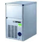 EISBEREITER FÜR HOHLEISWÜRFEL - Mod SEI18 - BEHÄLTERKAPAZITÄT Kg 4 - PRODUKTION MIT LUFTMOTOR BIS ZU 19/24 h kg - PRODUKTION MIT WASSERMOTOR BIS ZU 17/24 h kg - Abmessungen cm B 33,4 x T 45,7 x H 55,2/57,2