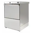 Gläserspülmaschine - Edelstahl - MOD U400 - mit Laugenpumpe - Einphasenstrom - max - Einschubhöhe: 28 cm - Korbmaße (B x T): 40x40 cm - Spülzyklus: (sec) 120 - Klarspüldosierer (einstellbar) - Produktmaße in cm (B x T x H): 45 x 52 x 69,2