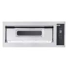 ELEKTRO-PIZZAOFEN - DIGITALE BEDIENUNG - Mod. BASIC 6/D - 1 Backkammer - Schamottsteinboden - Backkammermaße in cm (BxTxH): 66 x 99 x 14 - Anzahl Pizzen insgesamt 6 (Ø cm 32) - Leistung 7,2 Kw - CE-Norm