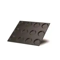 ALUMINIUMBLECH GASTRONORM 2/1 FÜR OMELETTES - 650x530 mm