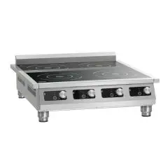 Induktionskochfeld dreiphasiges mit Glas Bartscher 4P 35-1 TCK