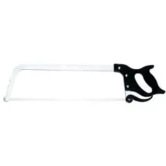KÜCHENSÄGE - EDELSTAHL AISI 420 - RUTSCHFESTER GUMMI-GRIFF - SPÜLMASCHINENFEST - GESAMTLÄNGE: 64,5 cm