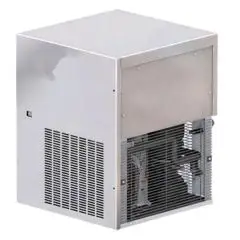 EISBEREITER FÜR GEPRESSTES KÖRNIGES EIS - Cod. NHU310 - EISWÜRFELPRODUKTION: bis zu 140 kg / 24 Stunden - LEISTUNGSAUFNAHME: 650 W - Passende Behälter: QF530/ U420/ T250 / SC140 - PRODUKTMASSE in cm (BxTxH): 56 x 56,9 x 60 - CE Norm