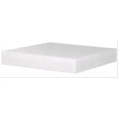 HACKKLOTZ AUS POLYETHYLEN FÜR EDELSTAHLHOCKER - WEISS - MOD. CPE - Dicke 8 cm