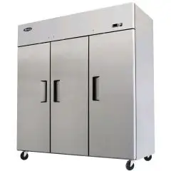 Edelstahl-K&uuml;hlschrank-Gefrier-Schrank Atosa YBF9242GR