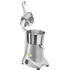 ELEKTRISCHE ZITRUSPRESSE MIT HEBELMECHANISMUS - Mod. SM/CJ6 - in satinierter Aluminium - Legierung - Geschwindigkeit 980 Umdrehungen/Minute - Einphasig 220-240V/1/50-60Hz - Leistung 230 W - CE-Kennzeichnung