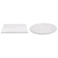 ARBEITSPLATTE - Mod. HPL - STRUKTUR AUS LAMINIERTEN HPL - QUADRATISCHE UND RUNDE ARBEITSPLATTEN (JE NACH MODELL) - STÄRKE VON 1,2 CM - CE-NORM