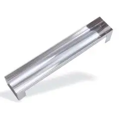 ABGERUNDETE TORTENFORM AUS EDELSTAHL - HÖHE: 6 cm
