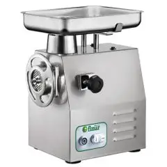 FLEISCHWOLF, PROFESSIONELLE AUSFÜHRUNG 22/RG - Aluminium-Mahlgruppe - Drehrichtungsumkehr - Leistung 1,5 PS - 1100W 230V Einphasen - Stundenproduktion Kg/h 200-300