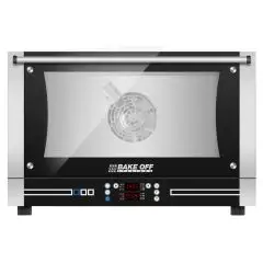 ELEKTRO-KONVEKTIONSOFEN MIT BEFEUCHTER UND DIGITALER STEUERUNG - Cod. BISTROT 464D - GEEIGNET FÜR KONDITOREIEN UND BÄCKEREIEN - Kapazität: 4 Bleche (60x40 cm) - Leistung: 6,5 kW - Anschlusswert: 230/400 V 50/60 Hz - max.Temperatur: 270°C  - Außenabmessung